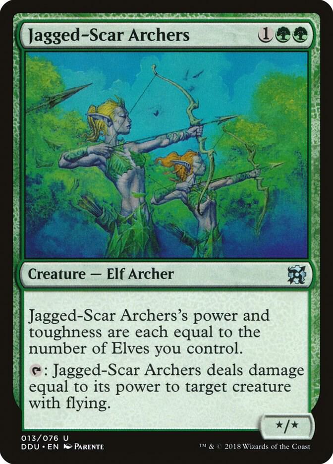 Jagged-Scar Archers card image