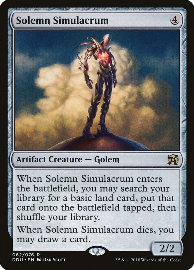 Solemn Simulacrum card image