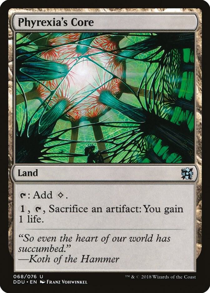 Phyrexia's Core card image