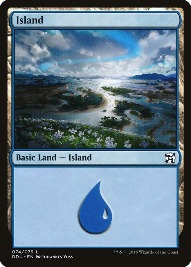 Island (074) card image