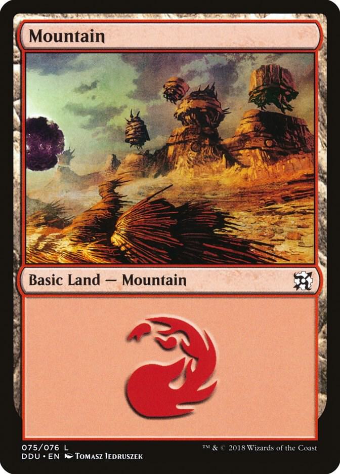 Mountain (075) card image