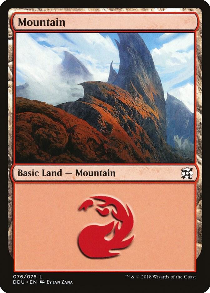 Mountain (076) card image