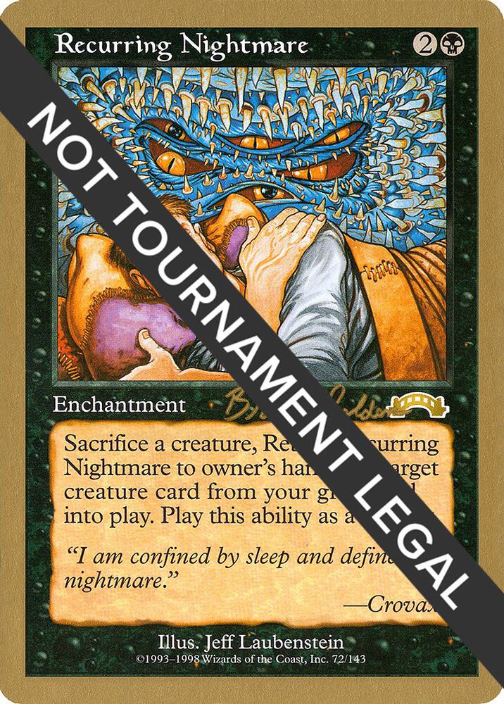 Recurring Nightmare - 1998 Brian Selden (EXO) card image