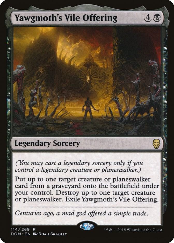 Yawgmoth's Vile Offering card image