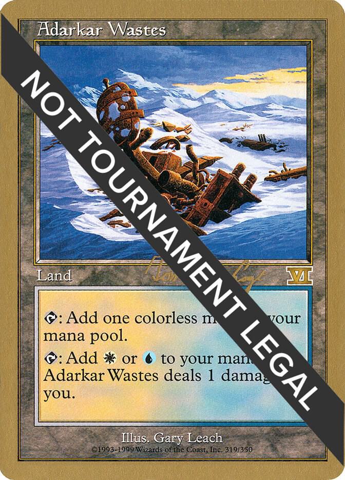 Adarkar Wastes - 2000 Tom van de Logt (6ED) card image