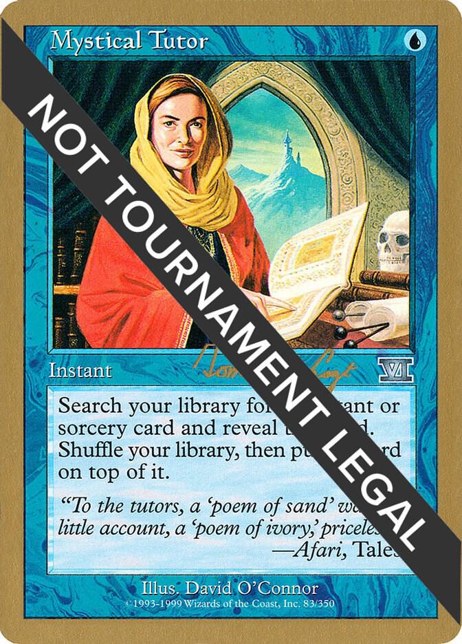 Mystical Tutor - 2000 Tom van de Logt (6ED) card image