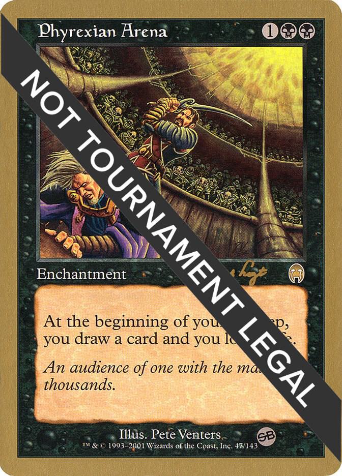 Phyrexian Arena - 2001 Tom van de Logt (APC) (SB) card image