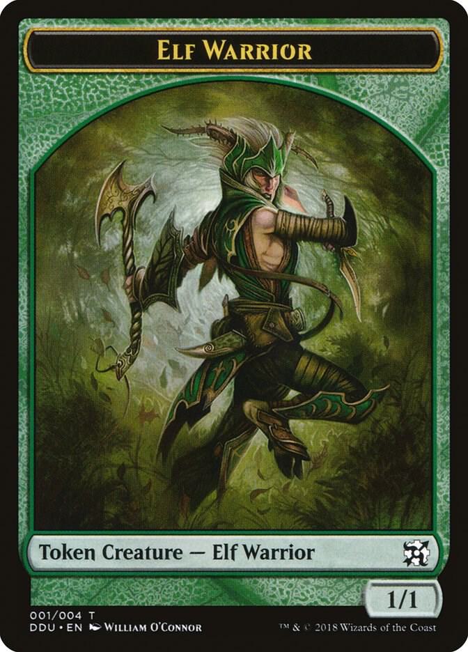 Elf Warrior Token card image