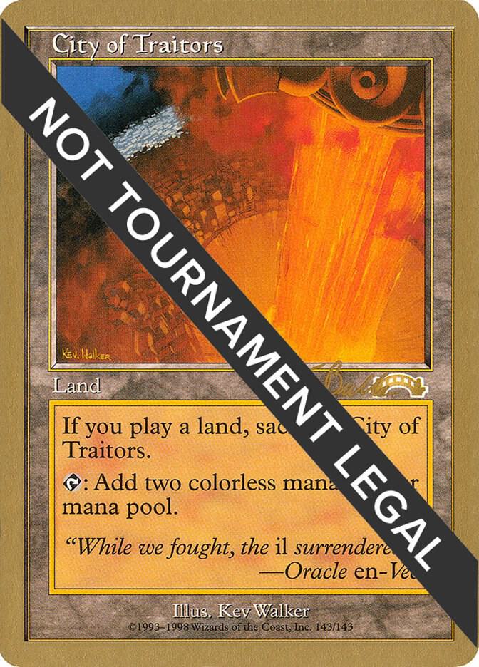 City of Traitors - 1999 Kai Budde (EXO) card image