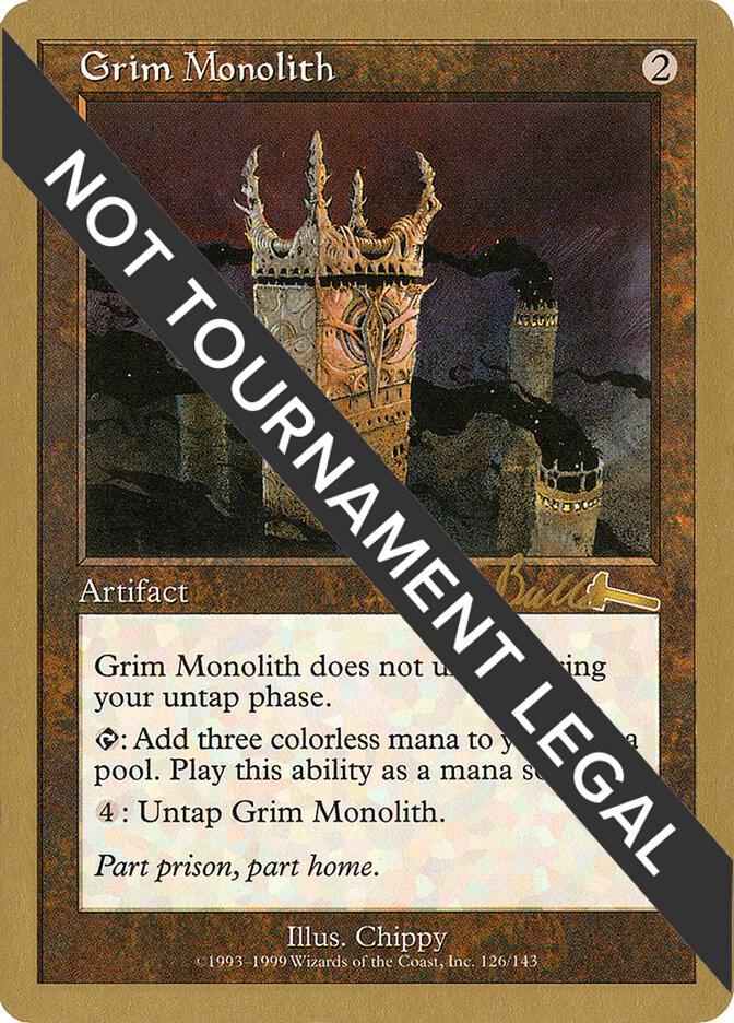 Grim Monolith - 1999 Kai Budde (ULG) card image
