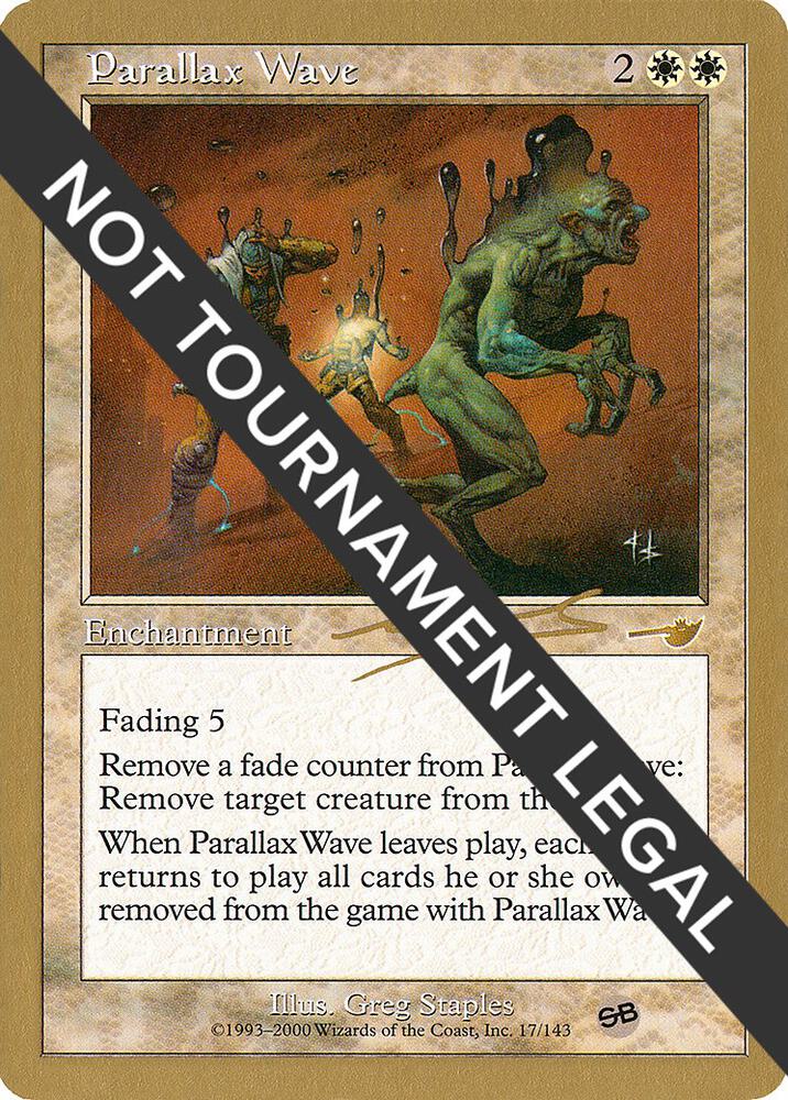 Parallax Wave - 2000 Nicolas Labarre (NMS) (SB) card image