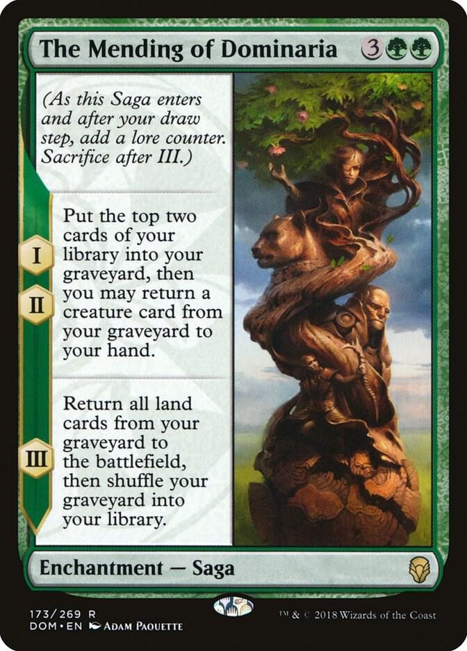 The Mending of Dominaria card image