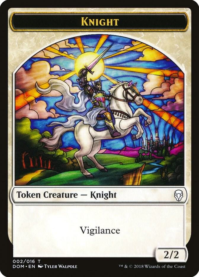 Knight Token (002) card image