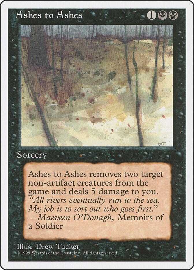 Ashes to Ashes card image