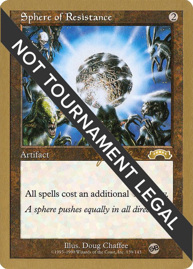 Sphere of Resistance - 1999 Jakub Slemr (EXO) (SB) card image