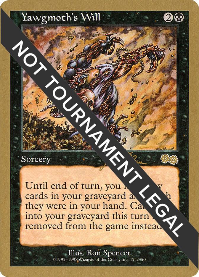 Yawgmoth's Will - 1999 Jakub Slemr (USG) card image