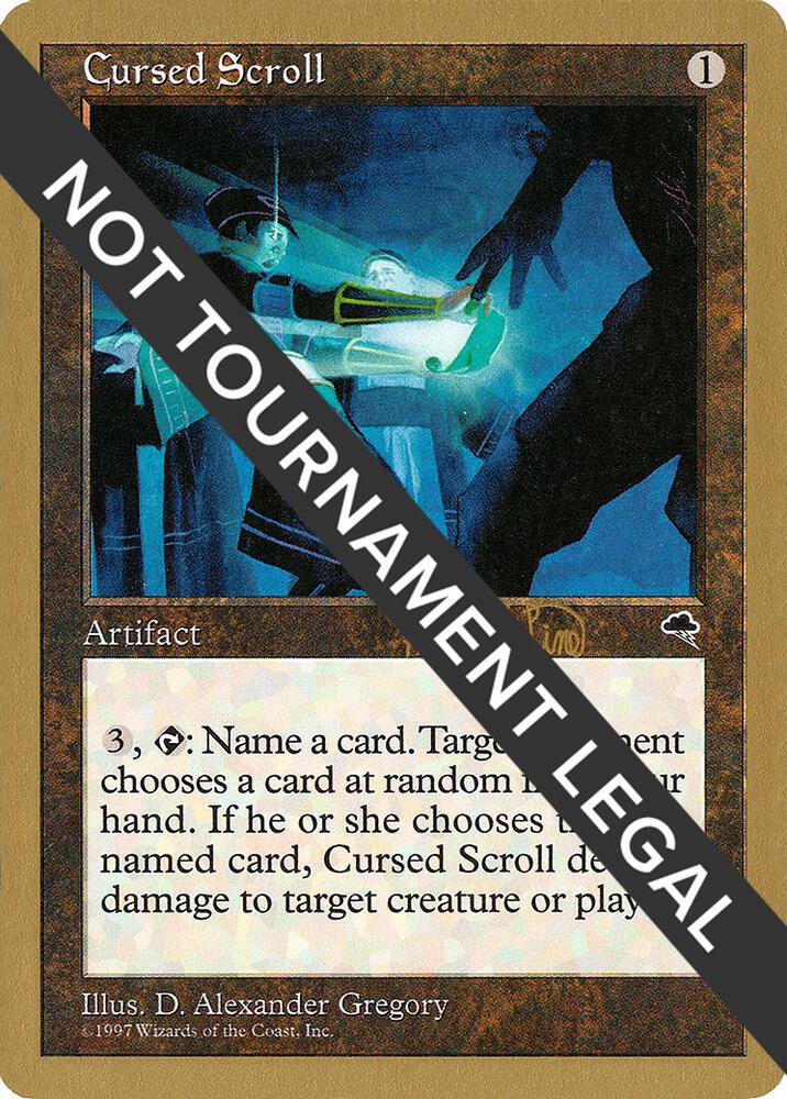 Cursed Scroll - 1999 Mark Le Pine (TMP) card image