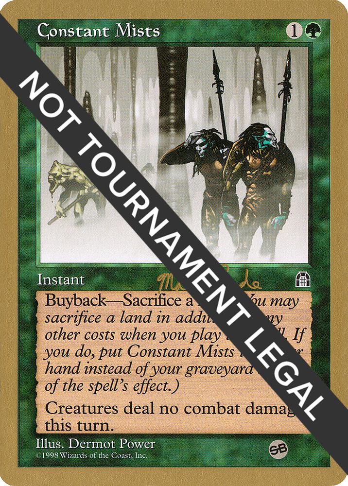 Constant Mists - 1999 Matt Linde (STH) (SB) card image