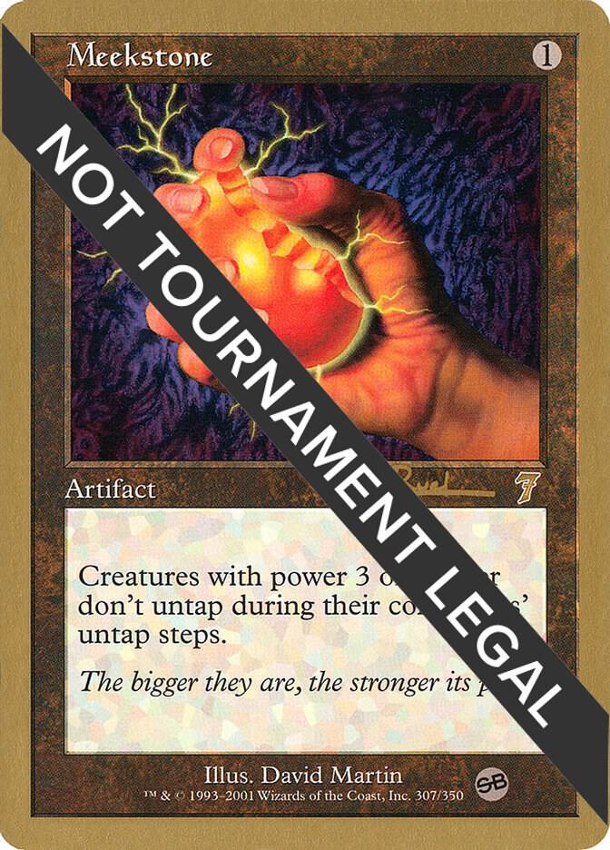 Meekstone - 2001 Antoine Ruel (7ED) (SB) card image