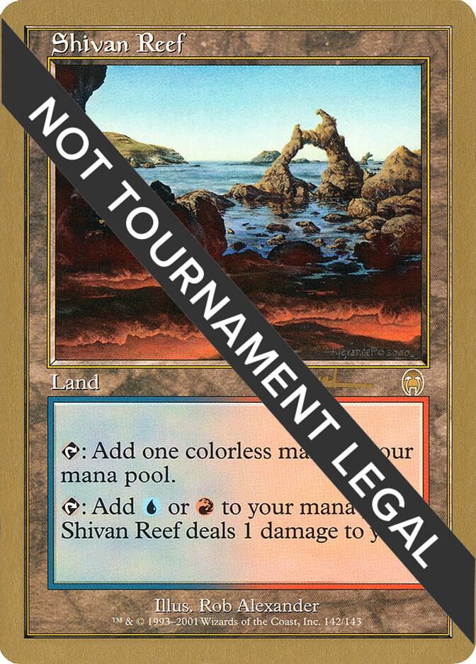 Shivan Reef - 2001 Antoine Ruel (APC) card image