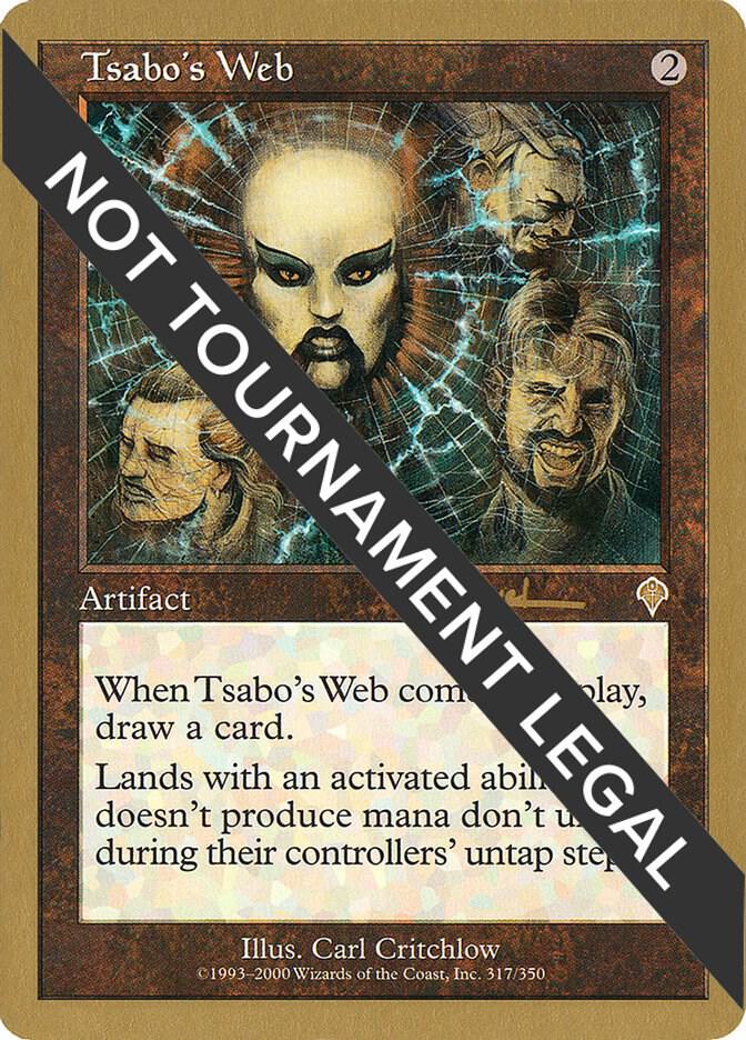 Tsabo's Web - 2001 Antoine Ruel (INV) card image