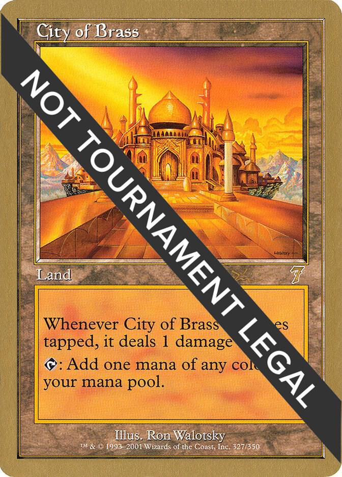 City of Brass - 2001 Jan Tomcani (7ED) card image