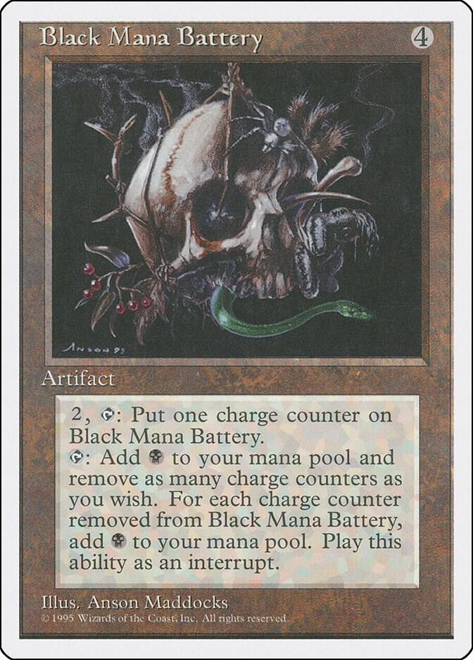Black Mana Battery card image