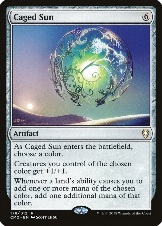 Caged Sun card image