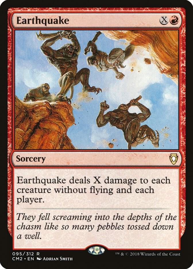 Earthquake card image