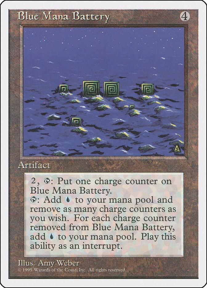Blue Mana Battery card image