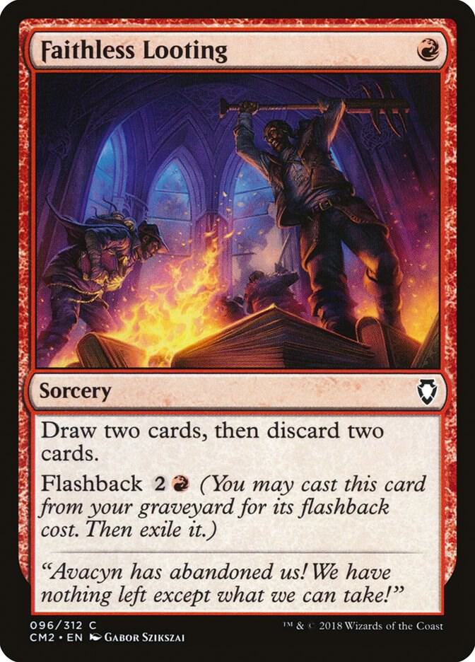 Faithless Looting card image