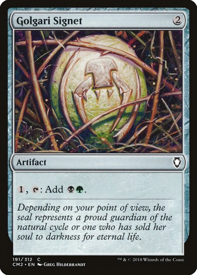 Golgari Signet (191) card image