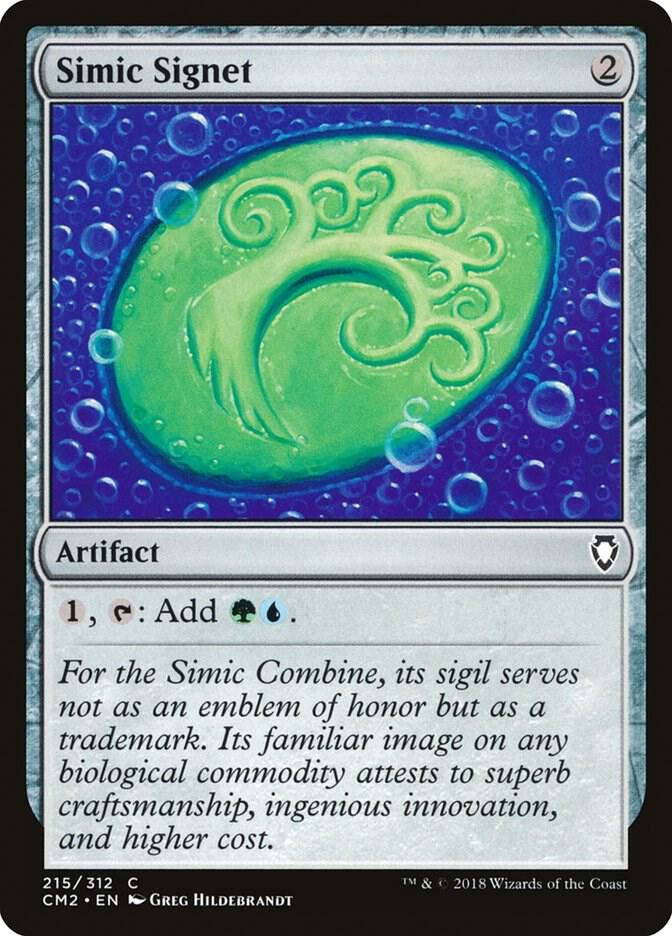 Simic Signet (215) card image