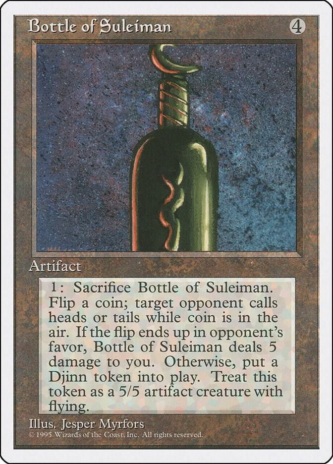 Bottle of Suleiman card image