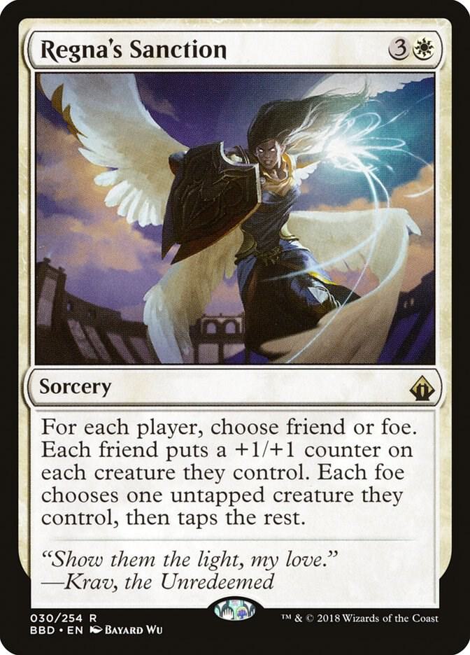 Regna's Sanction card image