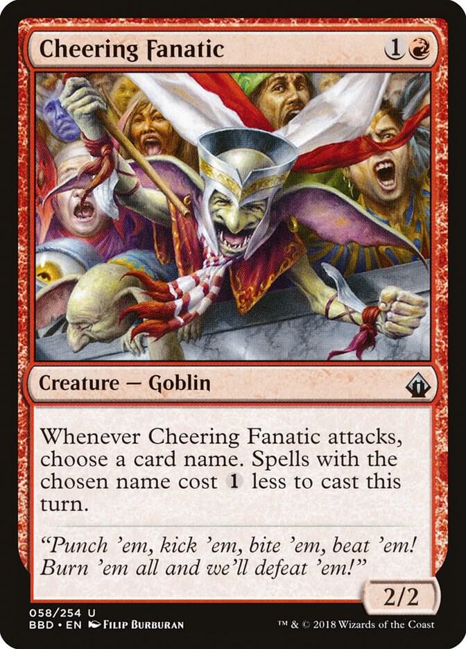 Cheering Fanatic card image