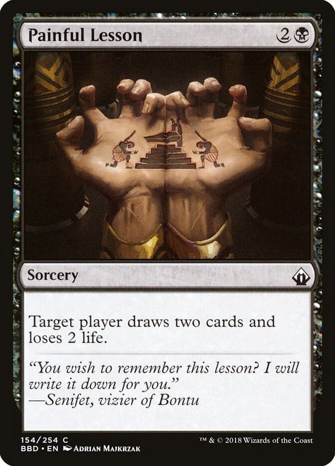 Painful Lesson card image