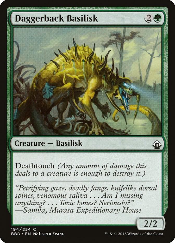 Daggerback Basilisk card image