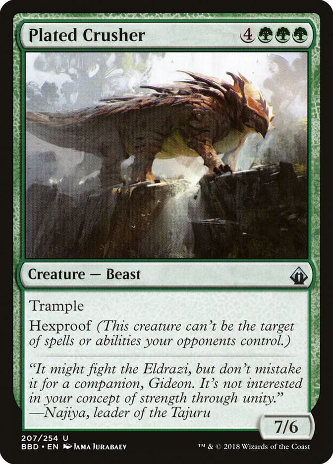 Plated Crusher card image