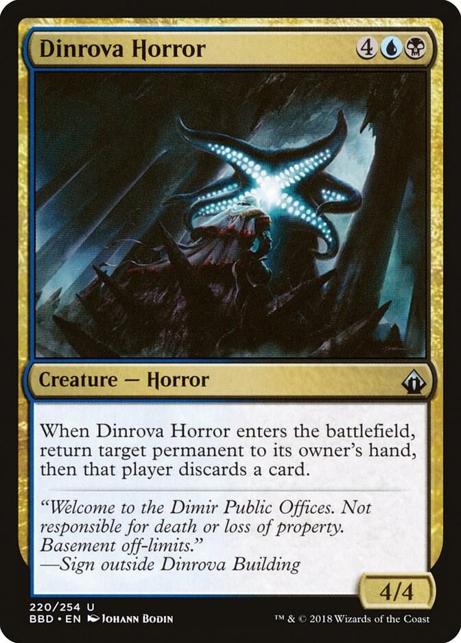 Dinrova Horror card image