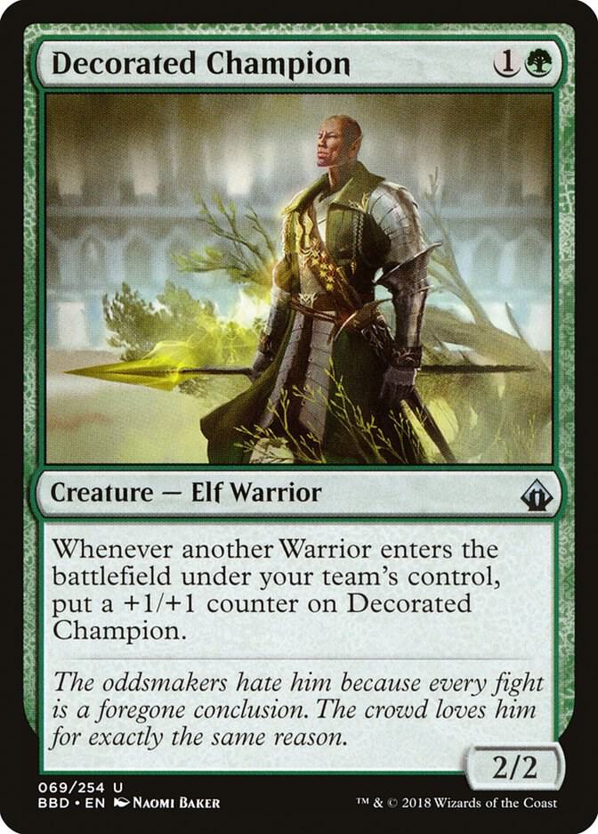 Decorated Champion card image