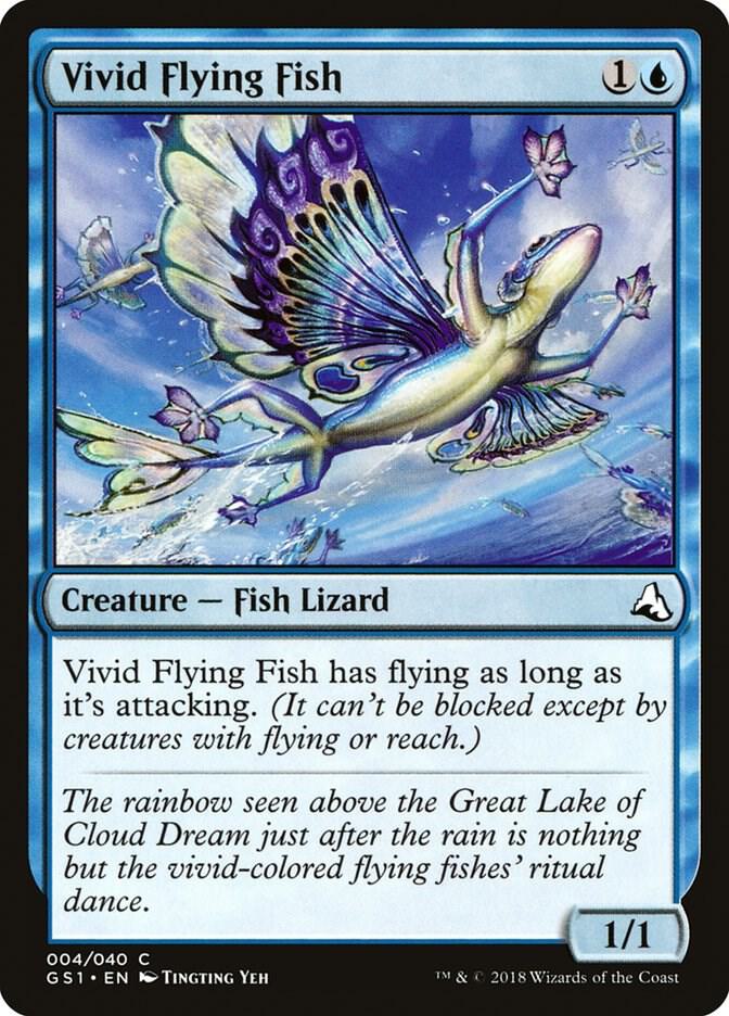 Vivid Flying Fish card image