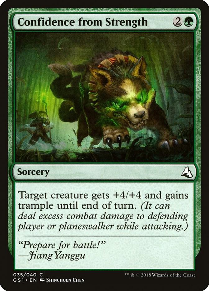 Confidence from Strength card image