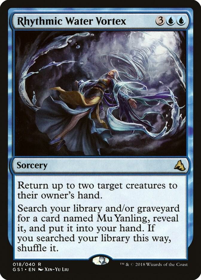 Rhythmic Water Vortex card image