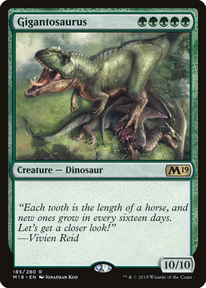 Gigantosaurus card image