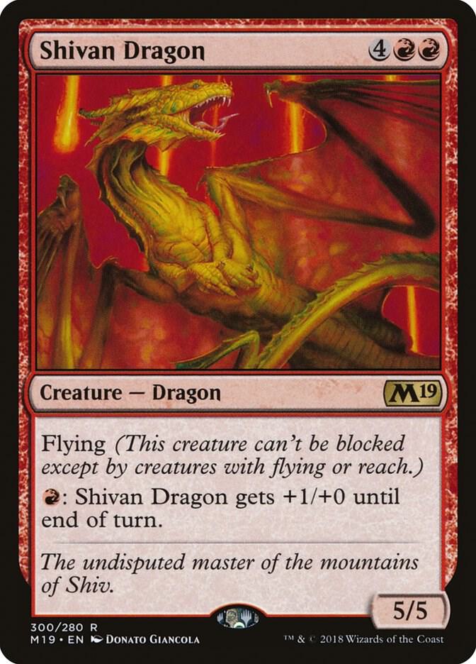 Shivan Dragon card image