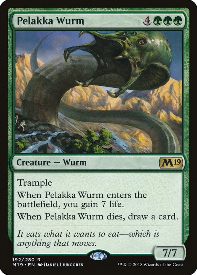 Pelakka Wurm card image