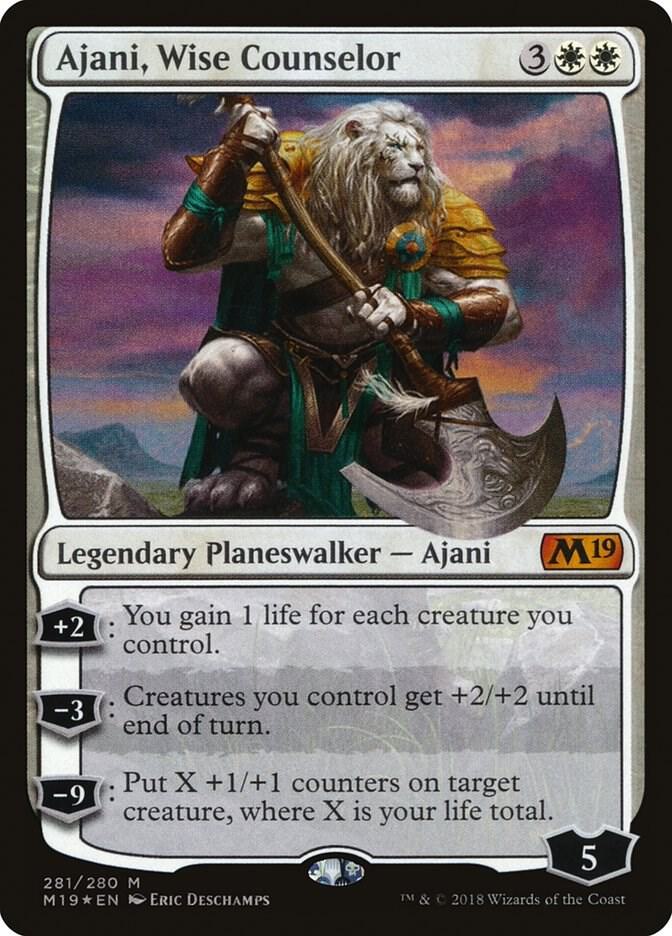Ajani, Wise Counselor card image