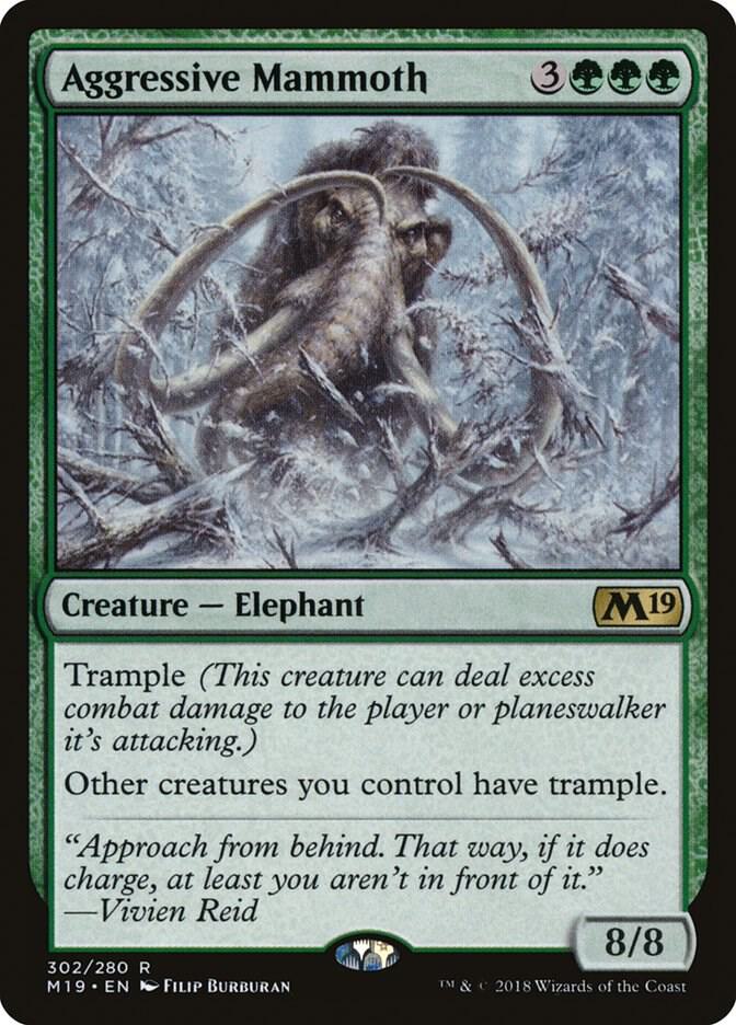 Aggressive Mammoth card image