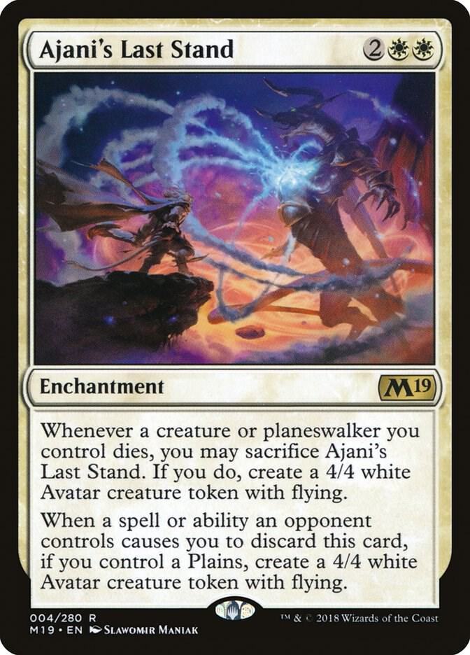 Ajani's Last Stand card image
